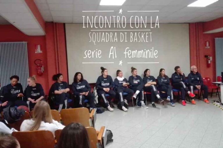 incontro con squadra di Basket Serie A1 Femminile