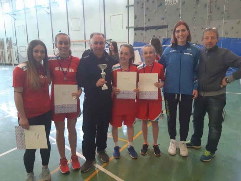 Provinciali di Badminton femminili 2′ Classificati