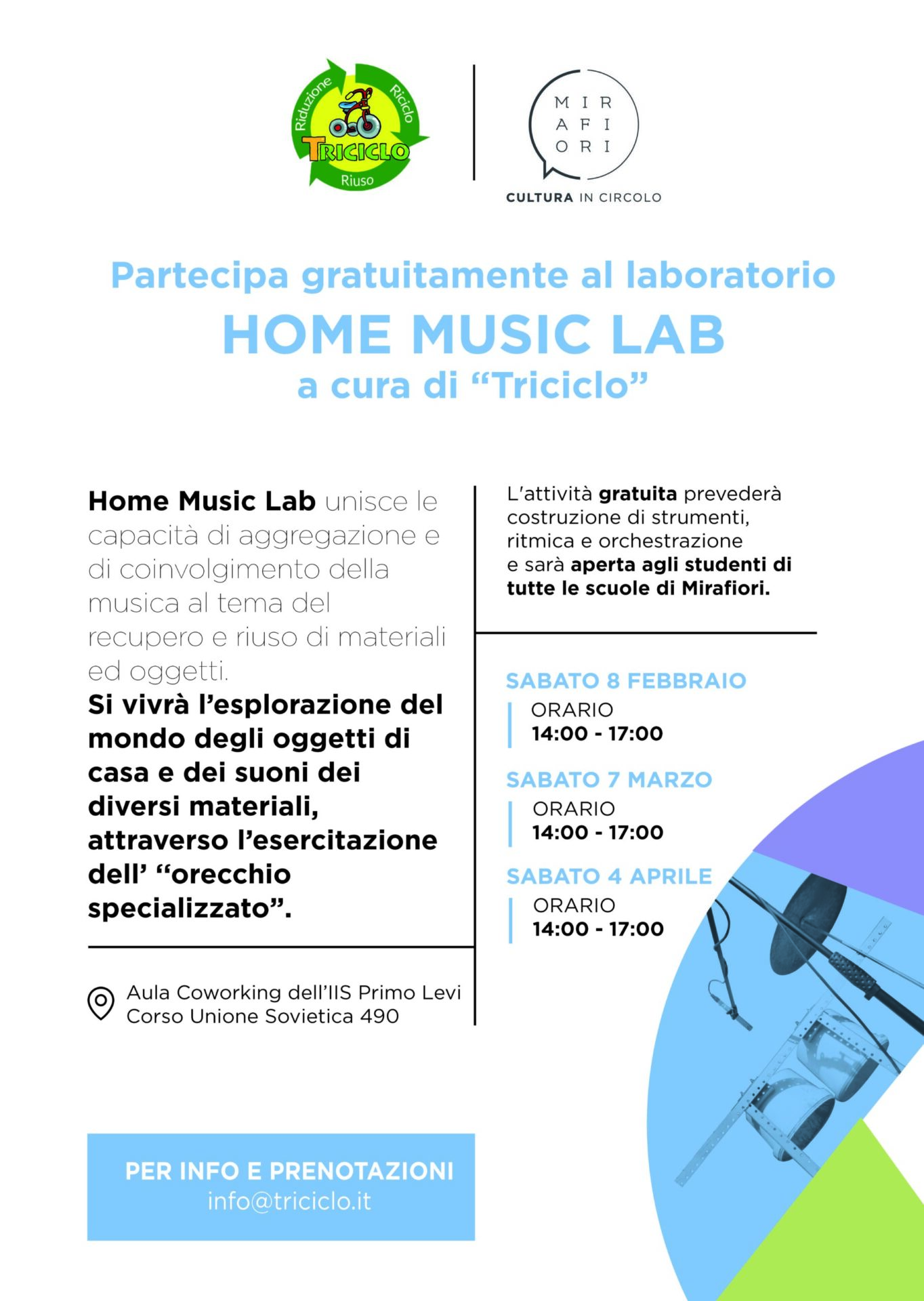 volantino Home Music Lab